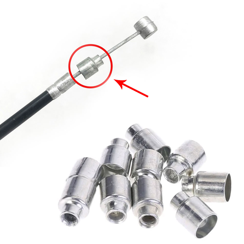 Tippet Line - 10pcs/20pcs Bicycle Brake Cable Cap End
