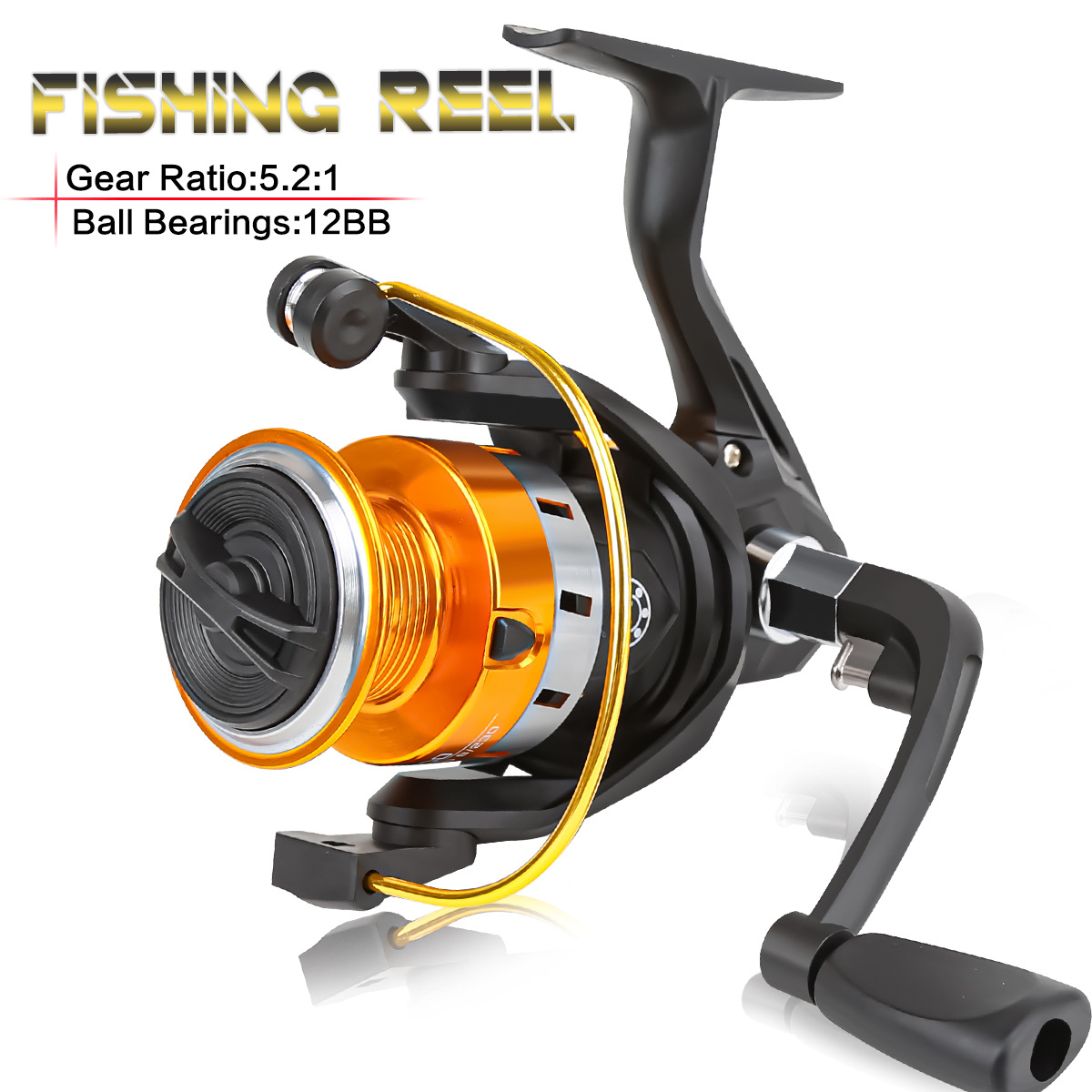 Freshwater Line - Spinning Reel With Metal Spool Long