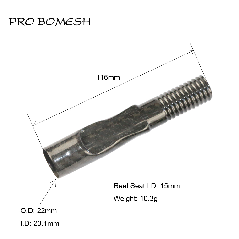 Pro Bomesh 1pcs 10.3g 3K Carbo - Fishing Line Spooler 评论和价格