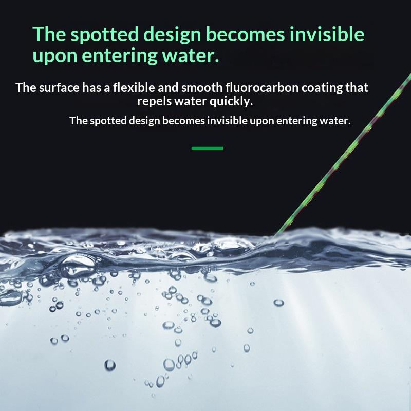 New 500M 3D Spotted Invisible  - Fluorocarbon Line 评论和价格