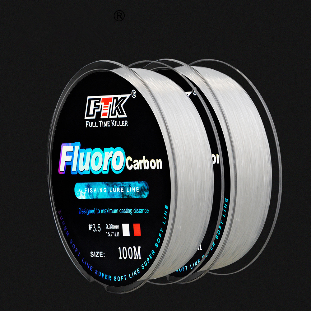 100m fluorocarbon bait fishing - Fluorocarbon Line 评论和价格