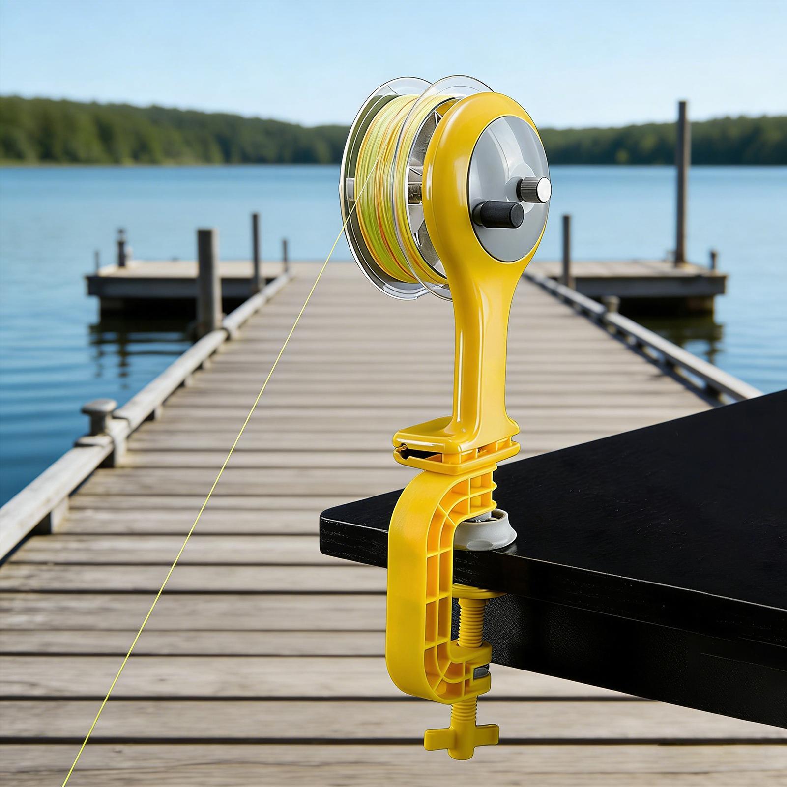 Line Spooler With Clamp Non-Sl - Ice Fishing Line 评论和价格