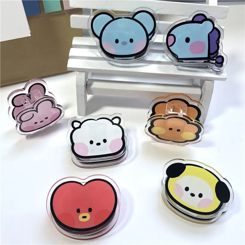 Kawaii BT21 Memo Clip Acrylic  - Tippet Line 评论和价格