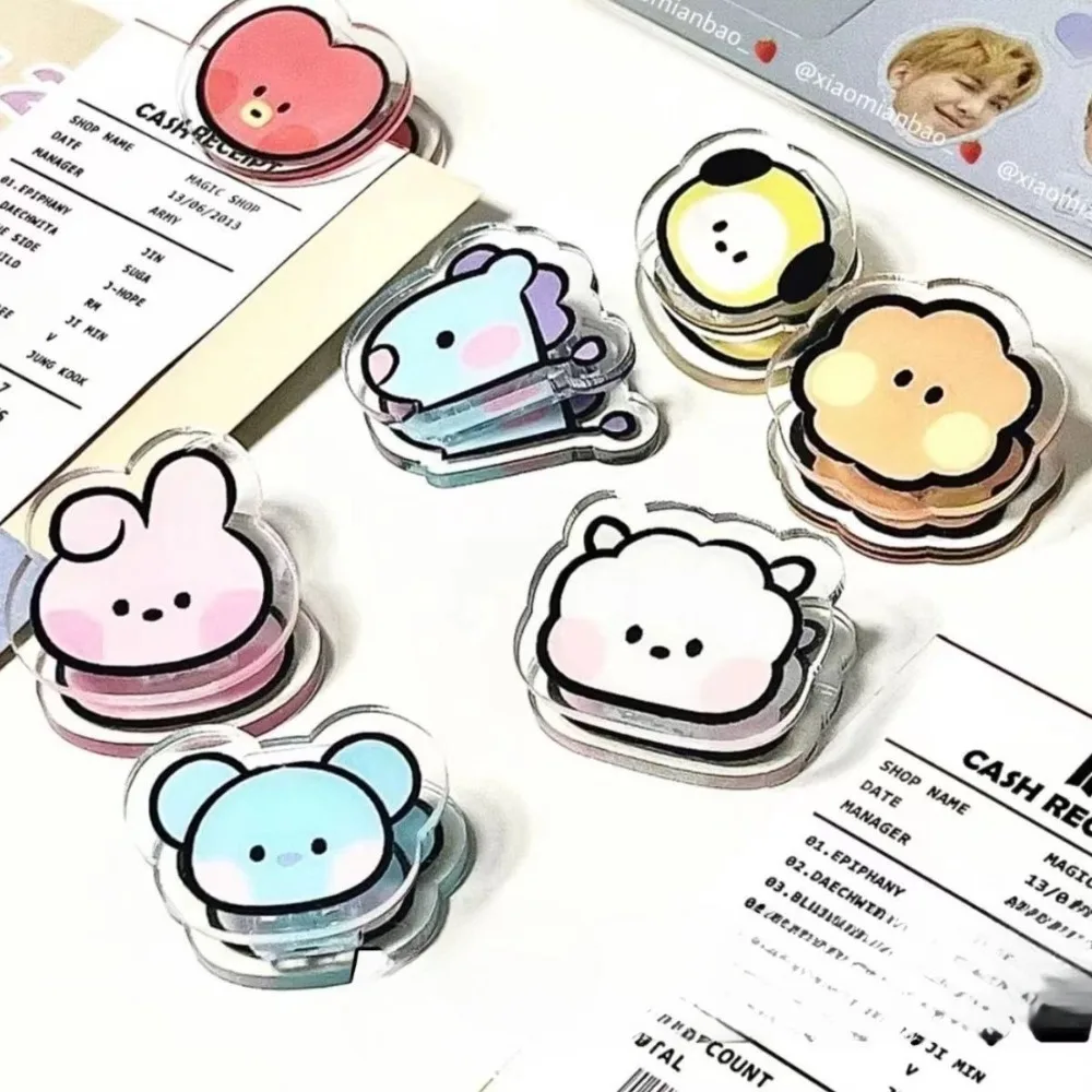 Kawaii BT21 Memo Clip Acrylic  - Tippet Line 评论和价格