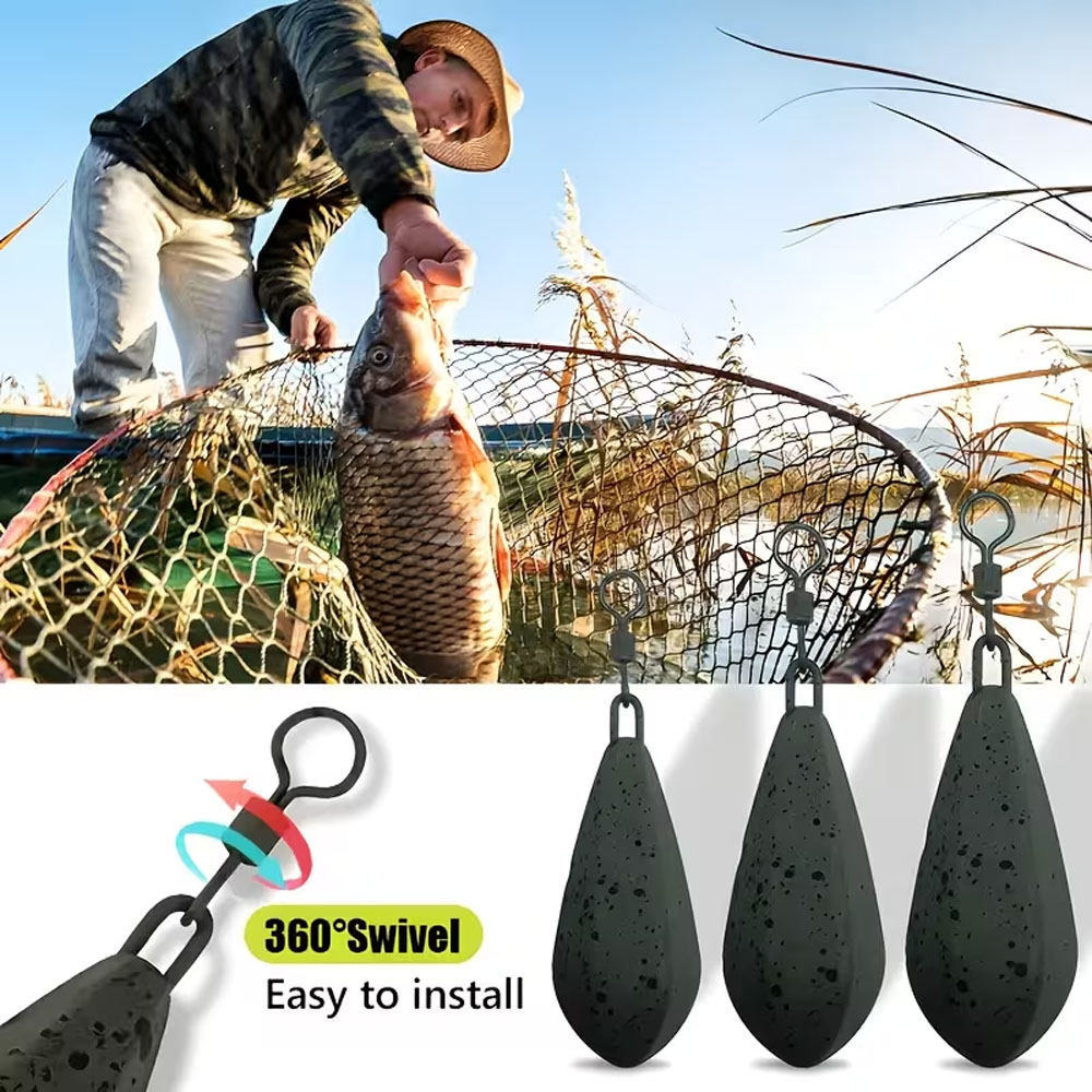 4-Pack Heavy-Duty Carp Fishing - Leader Line 评论和价格