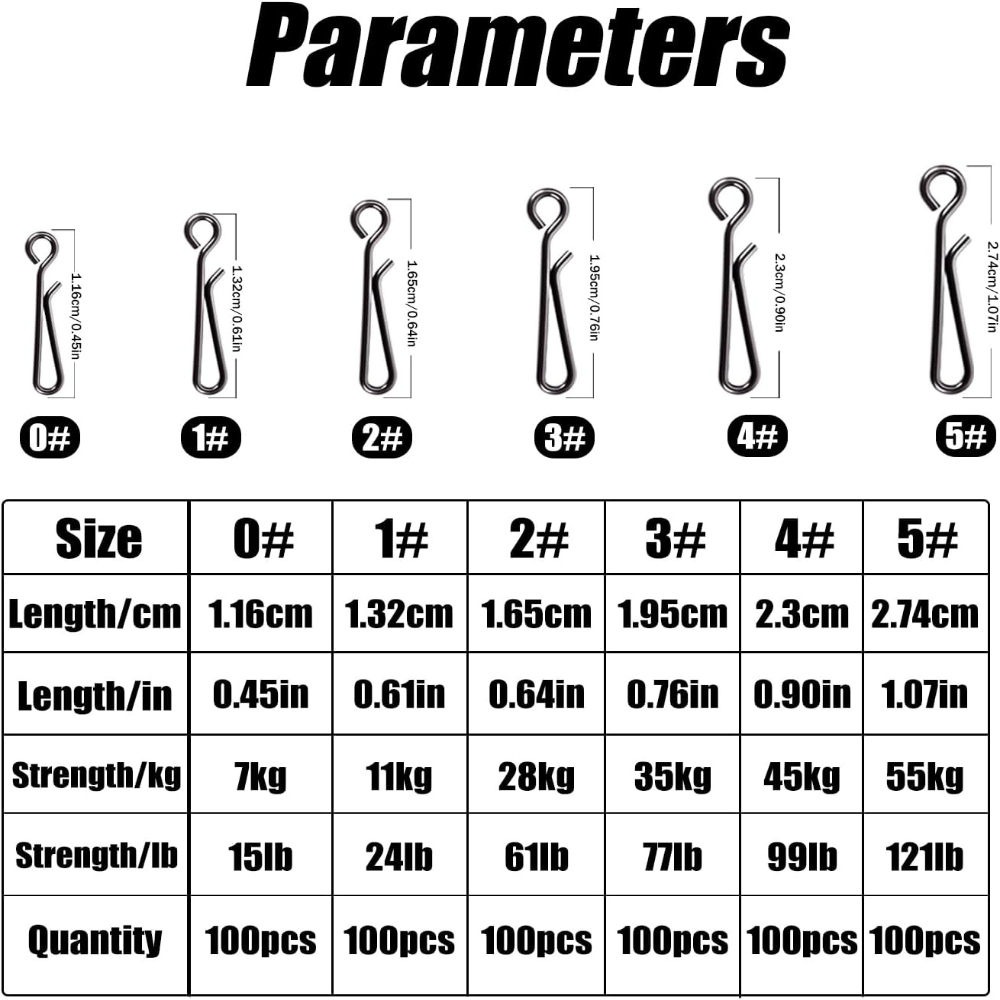 100Pcs Stainless Steel Fishing - Monofilament Line 评论和价格