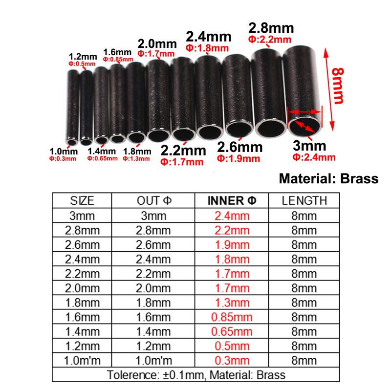 100pcs Black Single Barrel Cop - Freshwater Line 评论和价格
