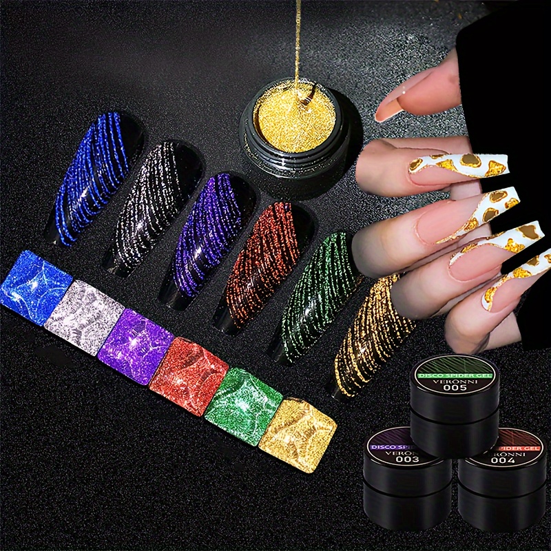 6 Color Spider Gel, New Upgrad - Copolymer Line 评论和价格