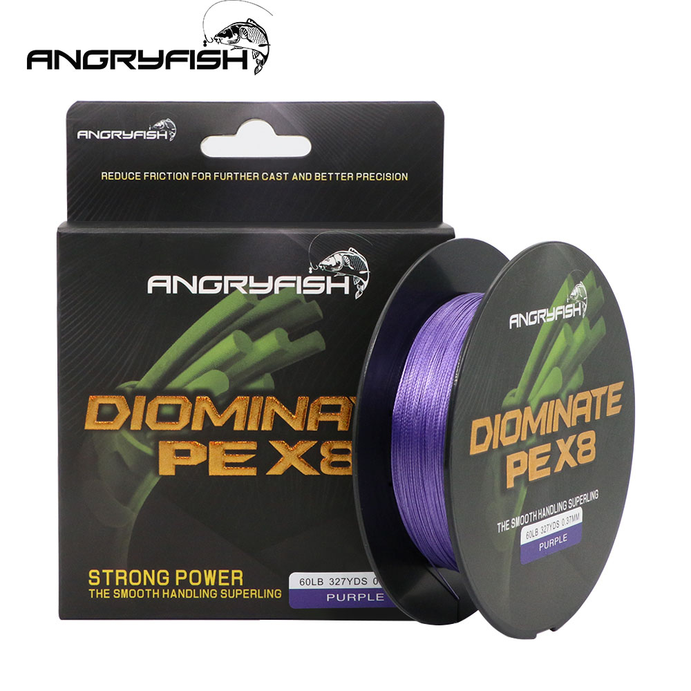 Angryfish Diominate PE X8 300M - Freshwater Line 评论和价格