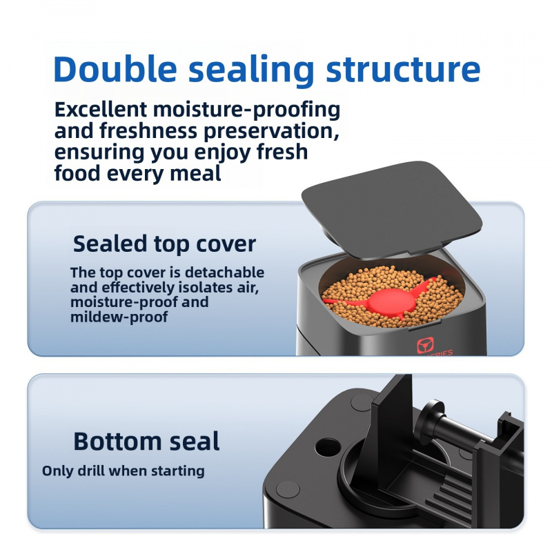 Mini Automatic Fish Feeder for - Fishing Line Dispenser 评论和价格