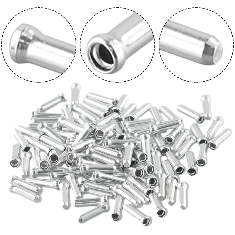 100pcs Bicycle Cable End Caps  - Tippet Line 评论和价格