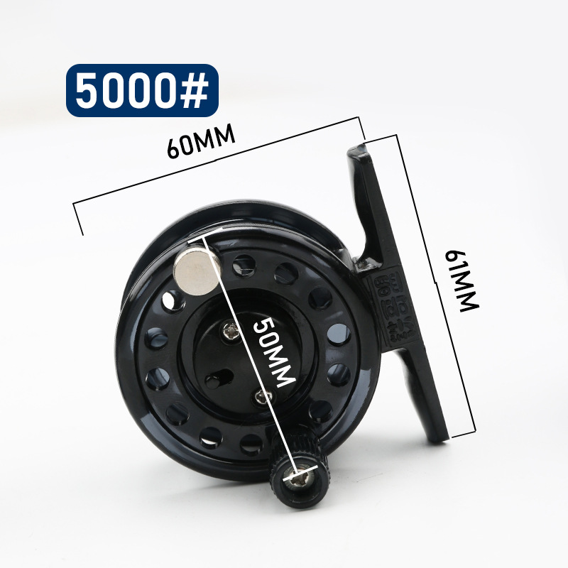 Lightweight Portable Centerpin - Ice Fishing Line 评论和价格