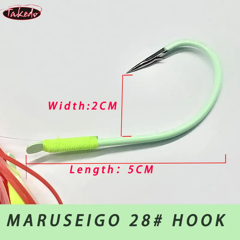 TAKEDO 5Pairs MARUSEIGO 28# Ji - Fluorocarbon Line 评论和价格