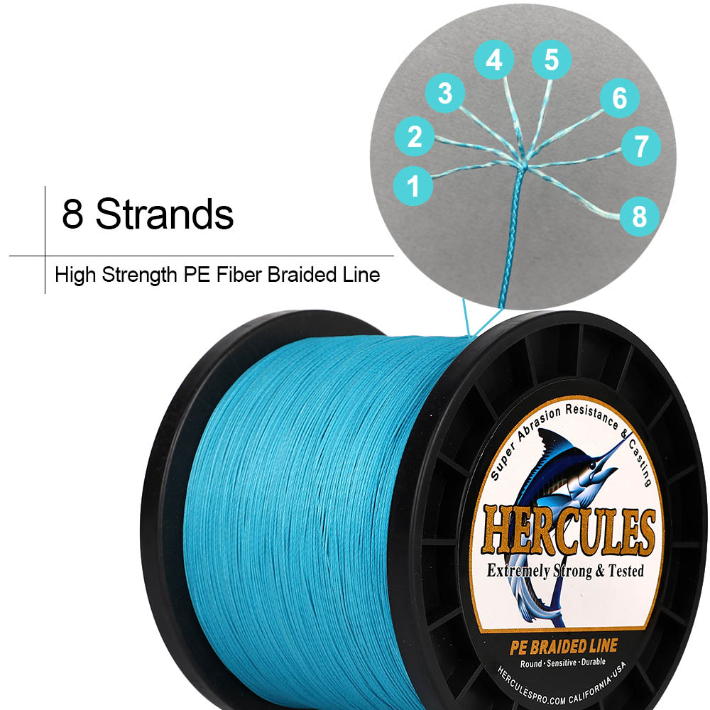 Hercules 8 Strand Braided 10-1 - Leader Line 评论和价格