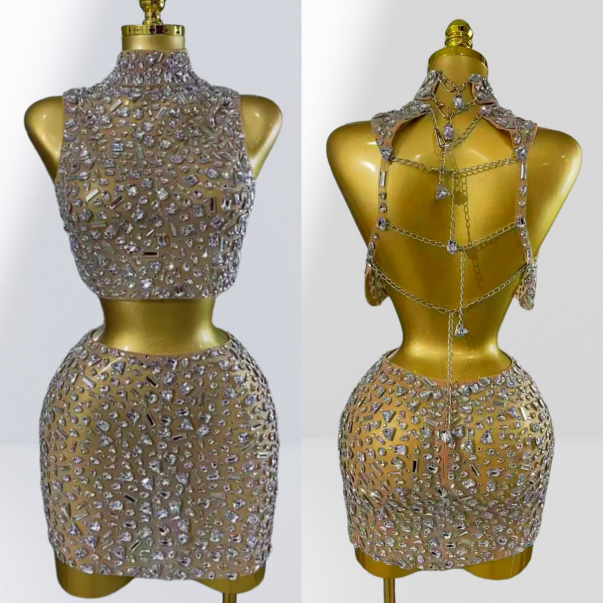 Luxury Sparkling Diamonds Mesh - Fly Line 评论和价格
