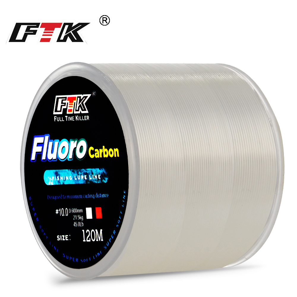 FTK 120M Fishing Line Carbon F - Fluorocarbon Line 评论和价格