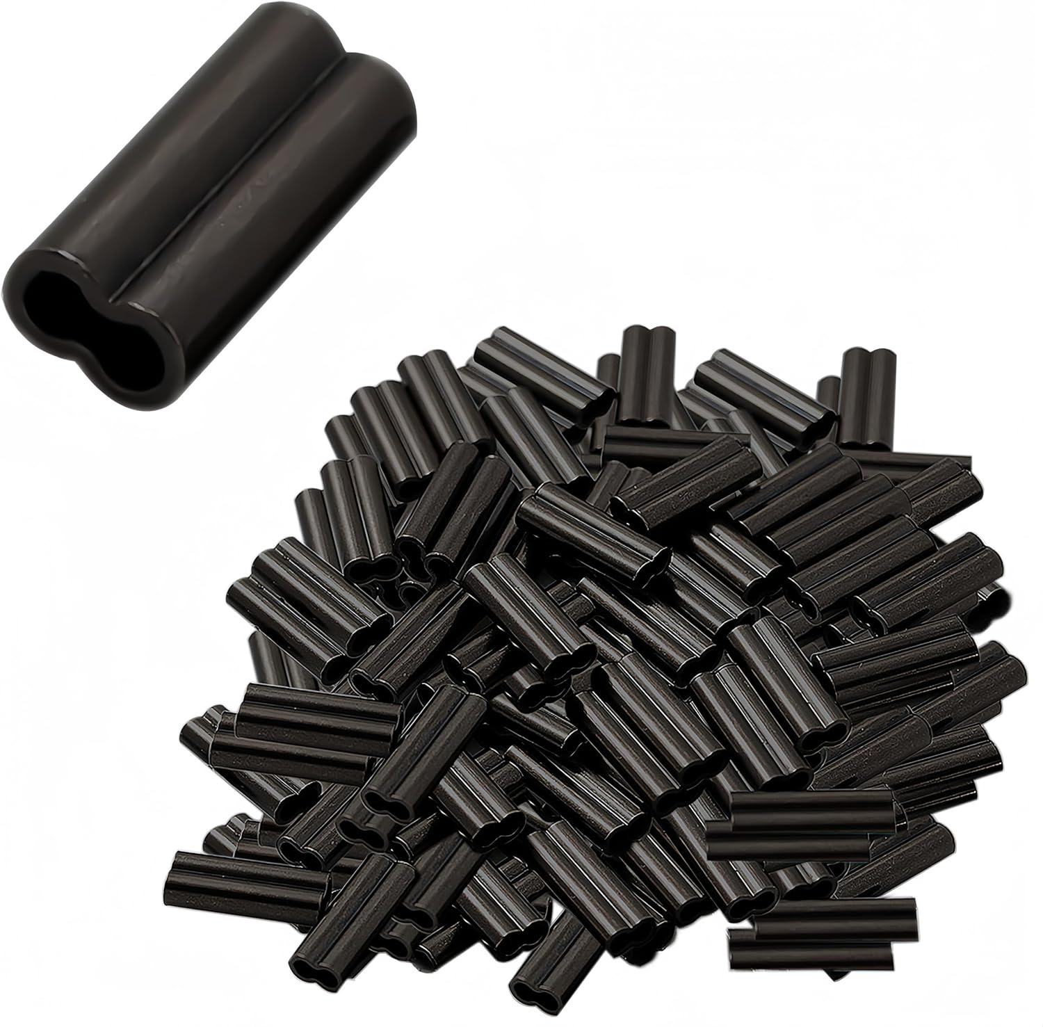 Copper Double Barrel Crimp Sle - Leader Line 评论和价格
