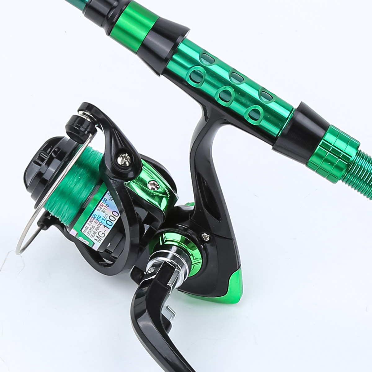 1.8 Meters Green Carbon Fiber  - Fishing Line Spooler 评论和价格
