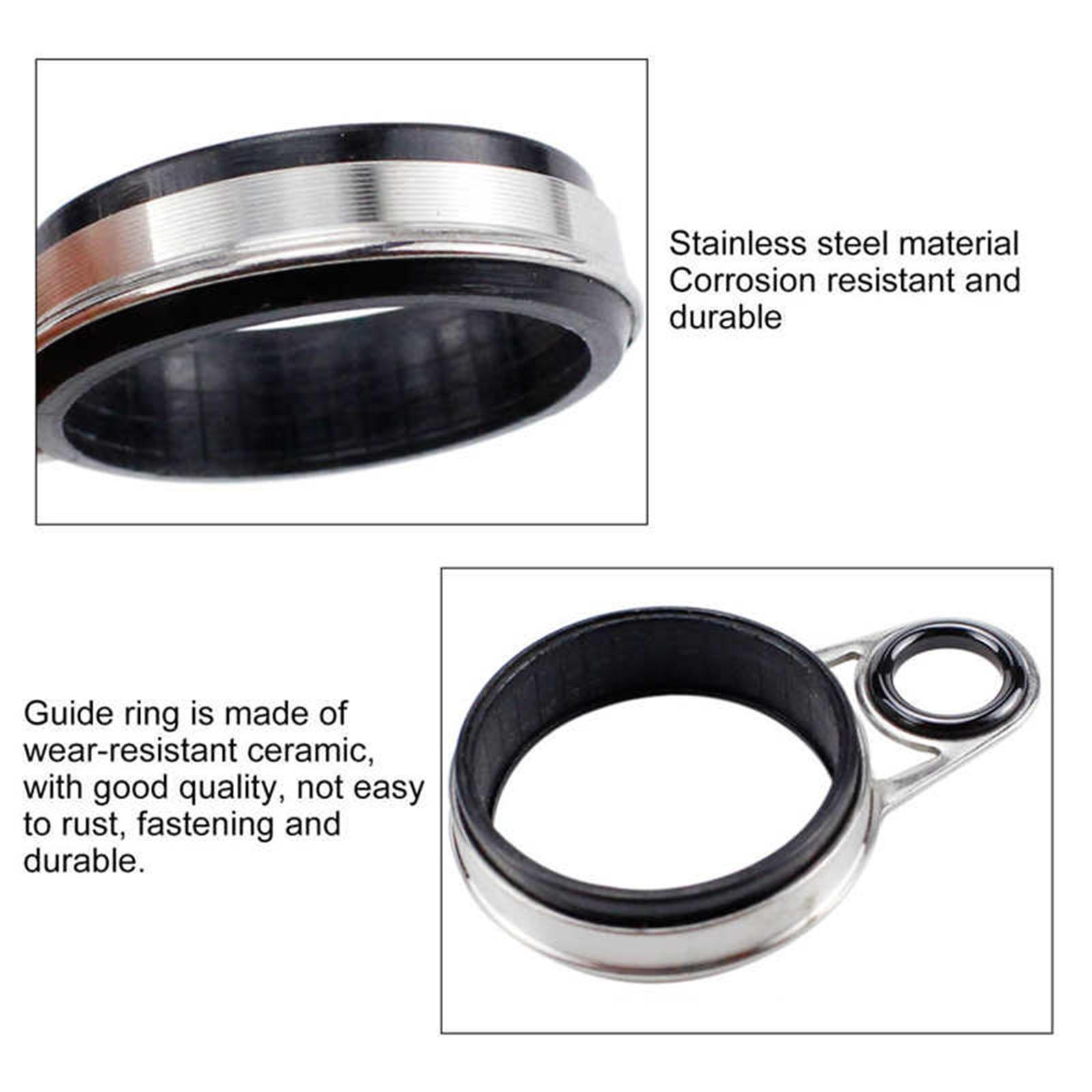 Fishing Rod Guide Rings Stainl - Ice Fishing Line 评论和价格