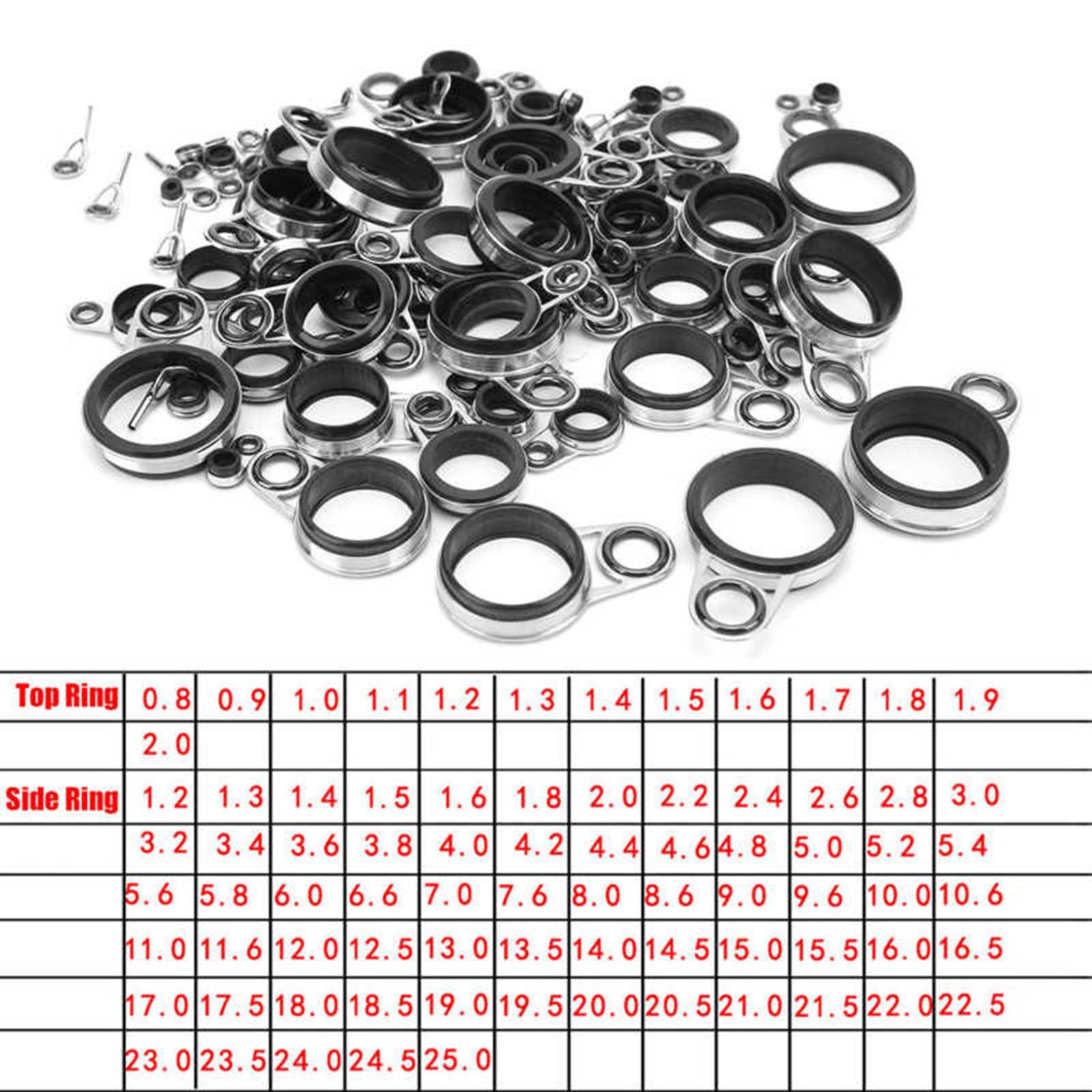 Fishing Rod Guide Rings Stainl - Ice Fishing Line 评论和价格