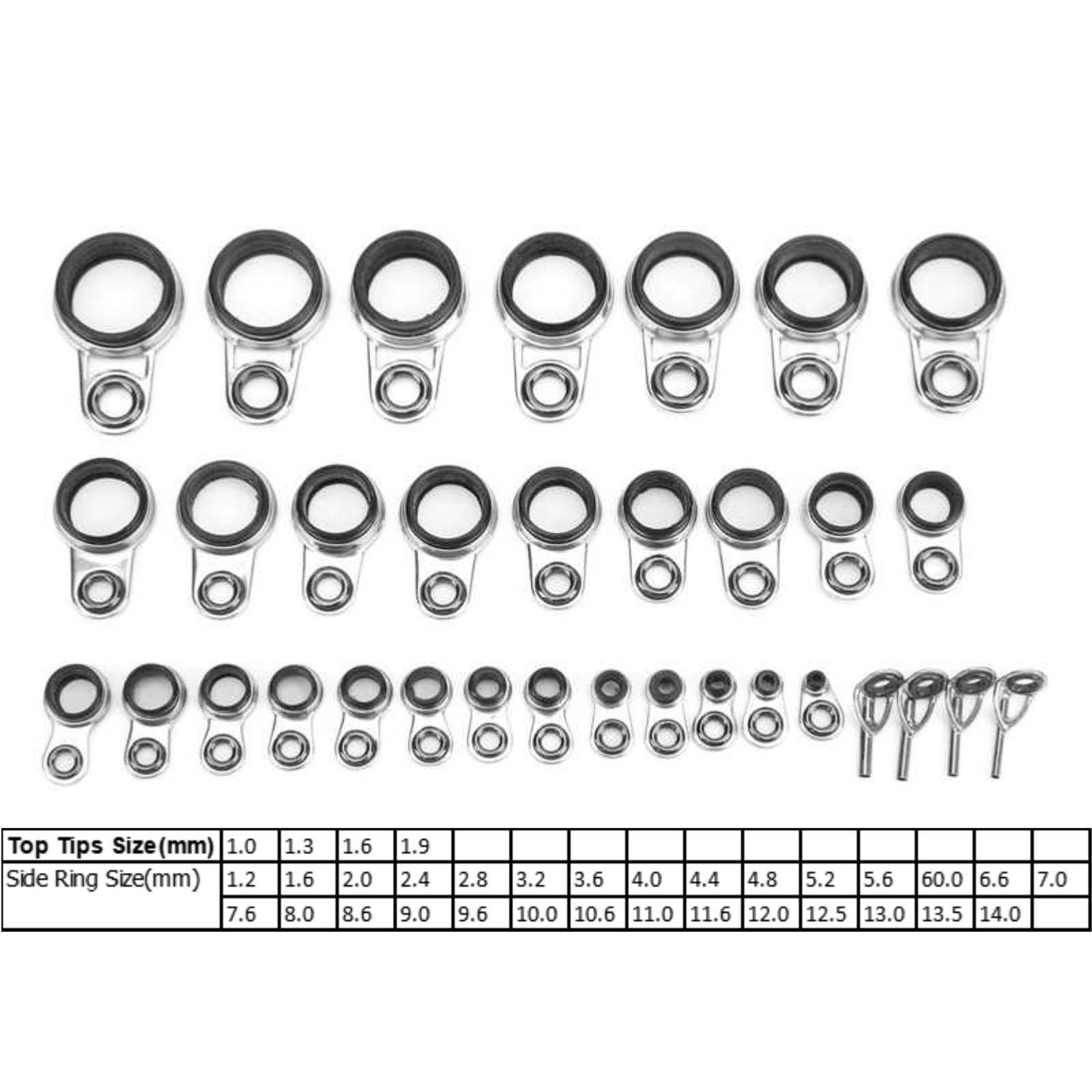 Fishing Rod Guide Rings Stainl - Ice Fishing Line 评论和价格