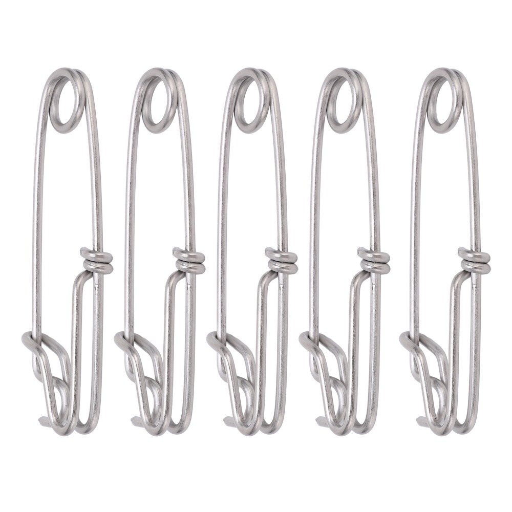 5PCS Durable Stainless Steel L - Tippet Line 评论和价格