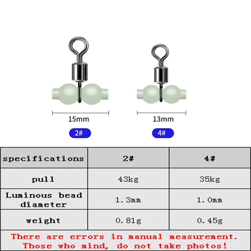 10/20/30/40pcs Luminous Cross  - Monofilament Line 评论和价格