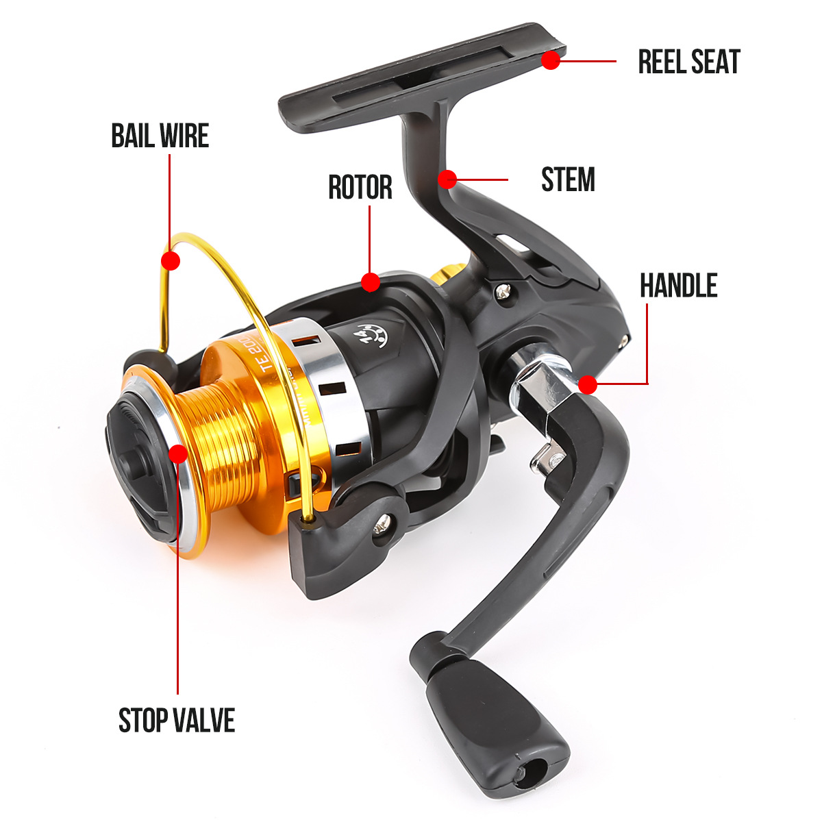 Spinning Reel With Metal Spool - Freshwater Line 评论和价格