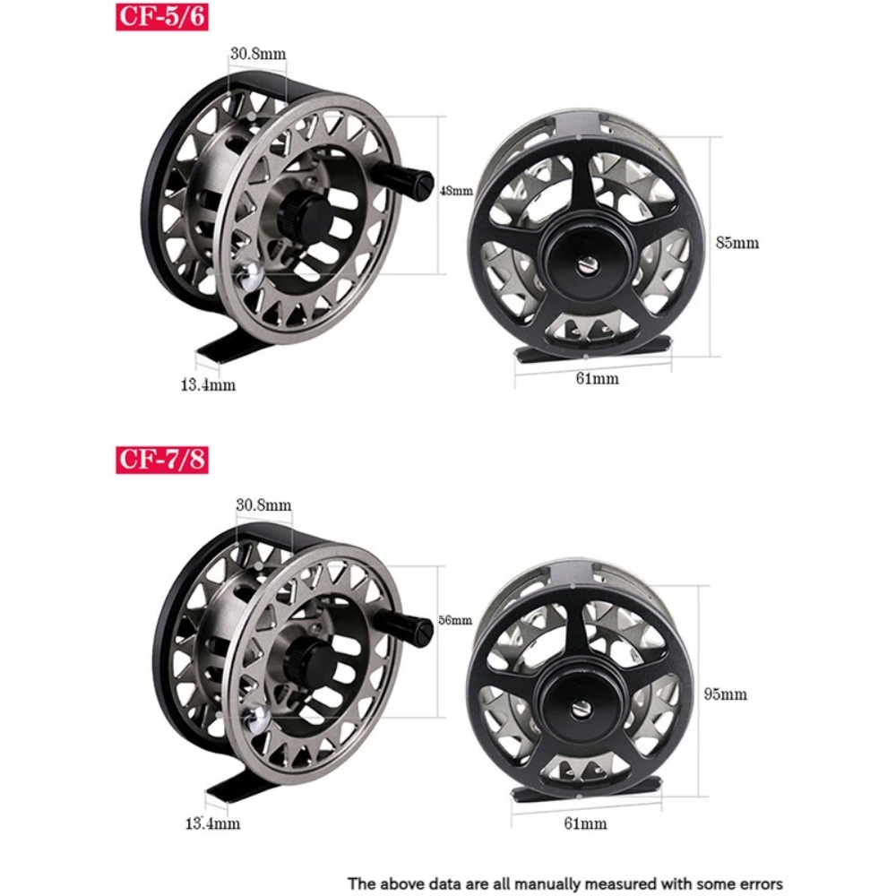 CNC Fly Fishing Reel 5/6 & 7/8 - Ice Fishing Line 评论和价格