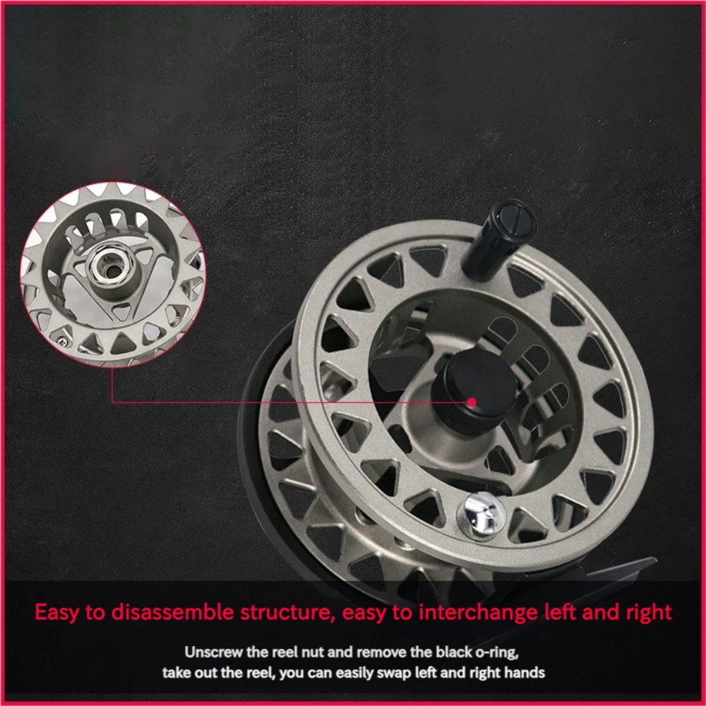 CNC Fly Fishing Reel 5/6 & 7/8 - Ice Fishing Line 评论和价格